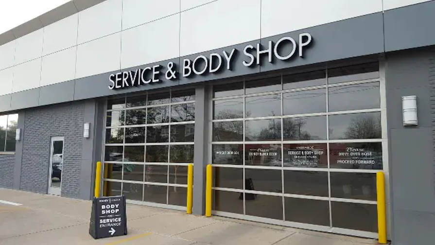 The Service Department exterior at Bob Maxey Lincoln