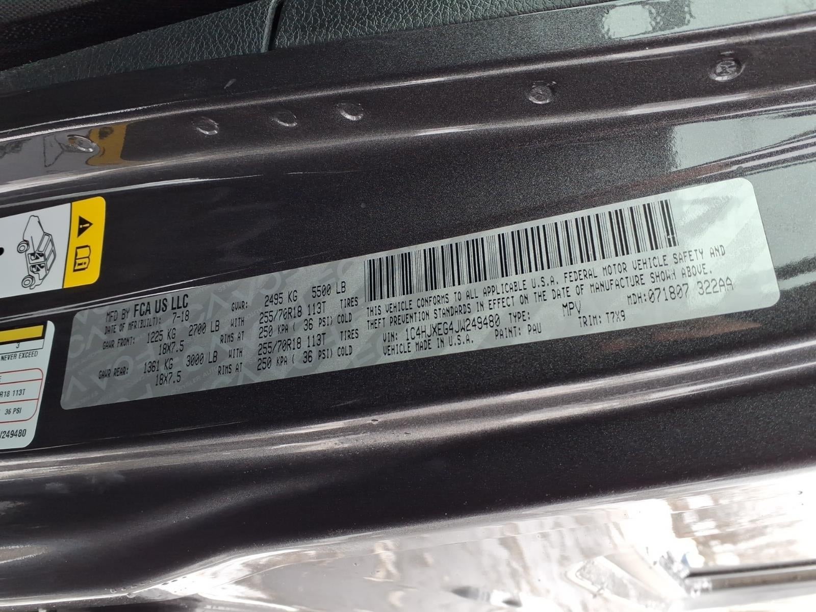 2018 Jeep Wrangler Unlimited Sahara