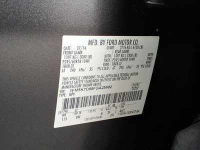 2015 Ford Explorer XLT