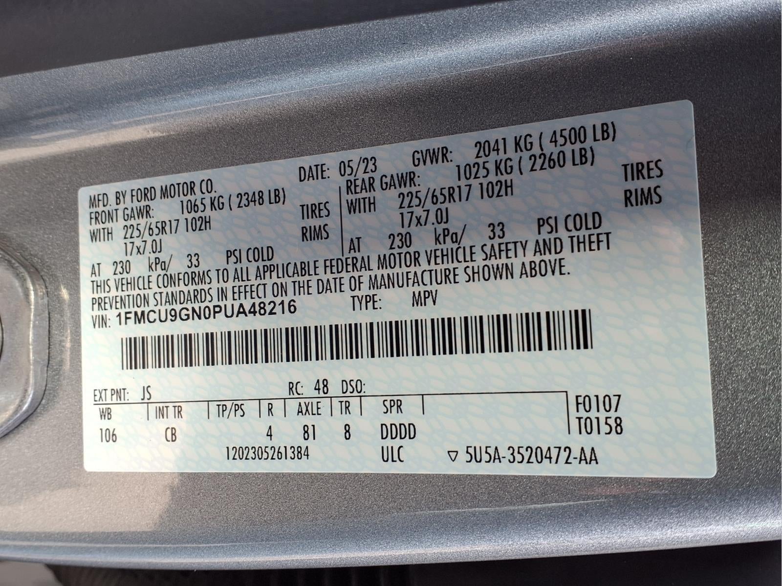 2023 Ford Escape Active