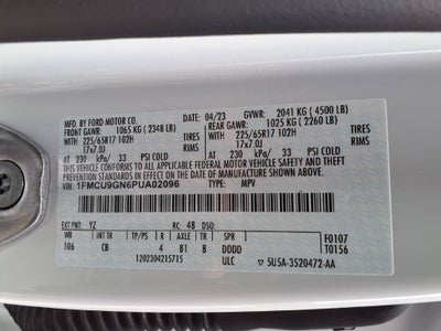 2023 Ford Escape Active