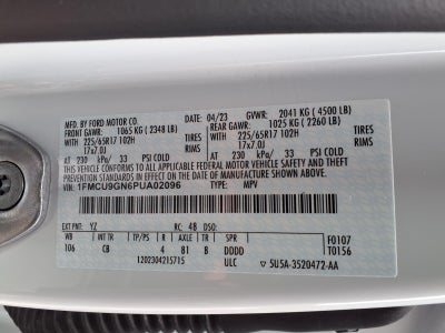 2023 Ford Escape Active