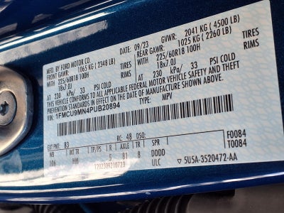 2023 Ford Escape ST-Line