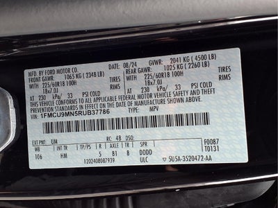 2024 Ford Escape ST-Line