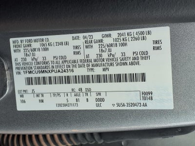 2023 Ford Escape ST-Line