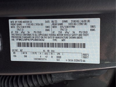 2023 Ford Escape ST-Line Elite