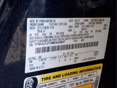 2021 Ford Expedition XLT