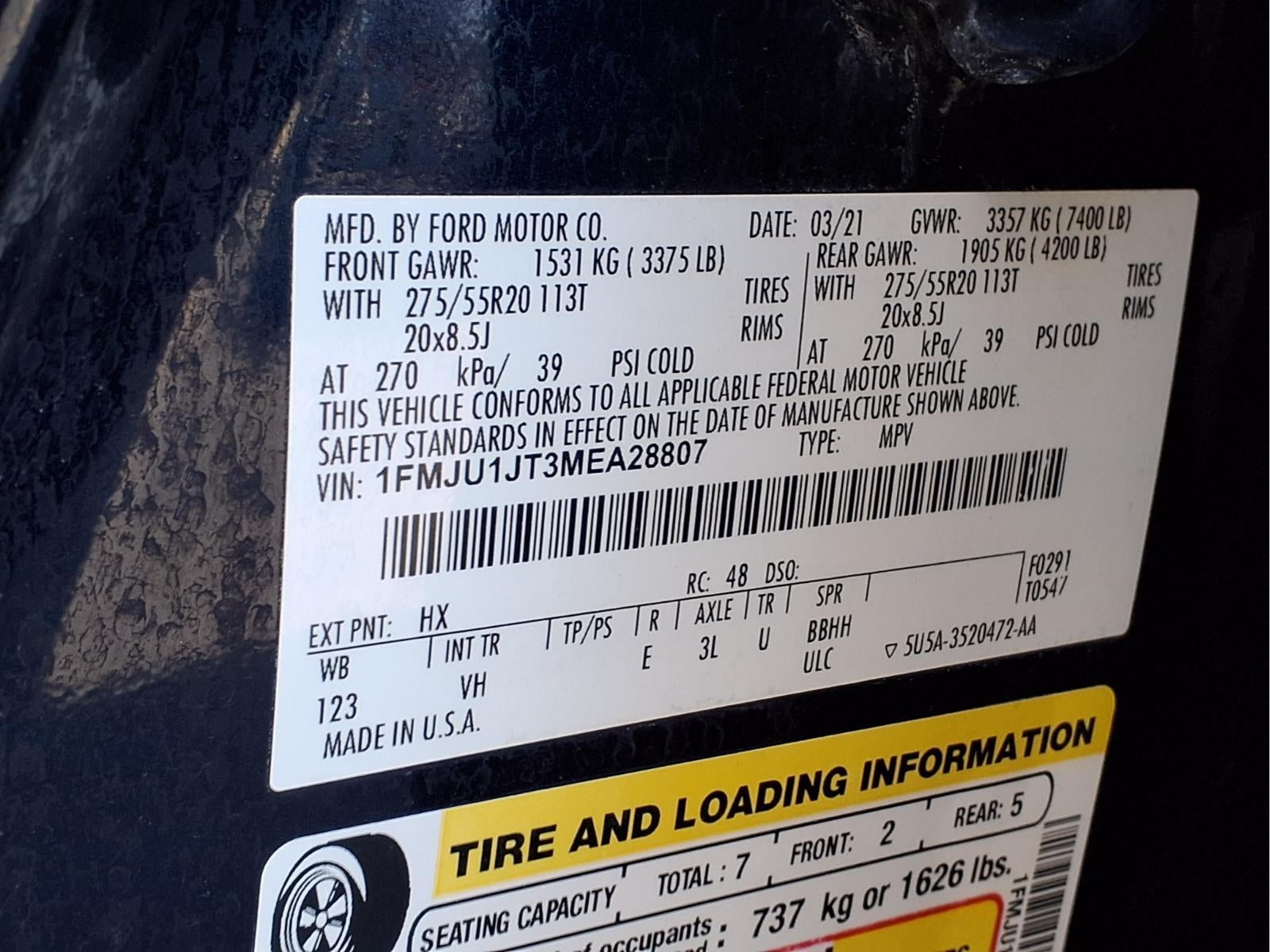 2021 Ford Expedition XLT