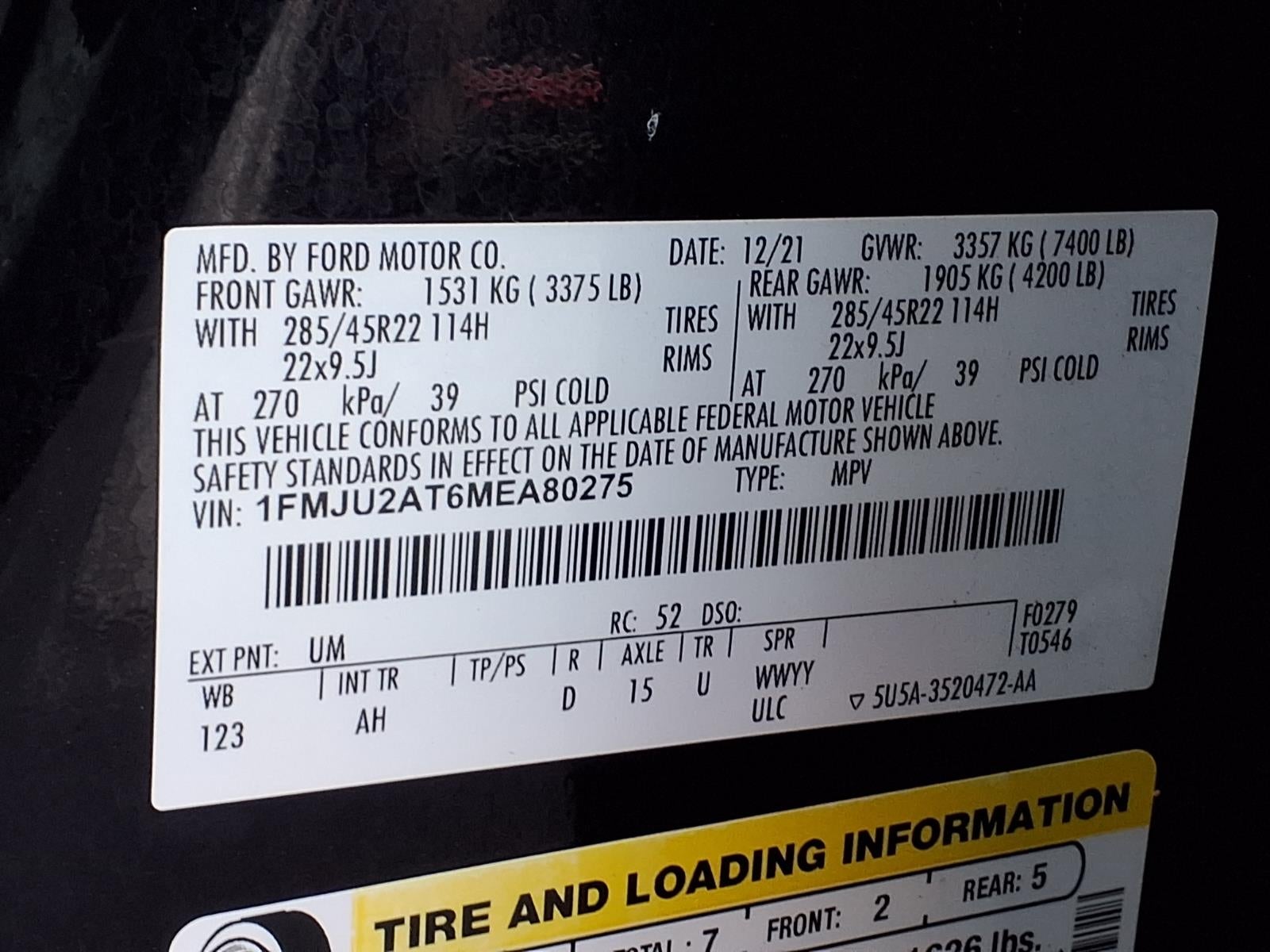 2021 Ford Expedition Limited