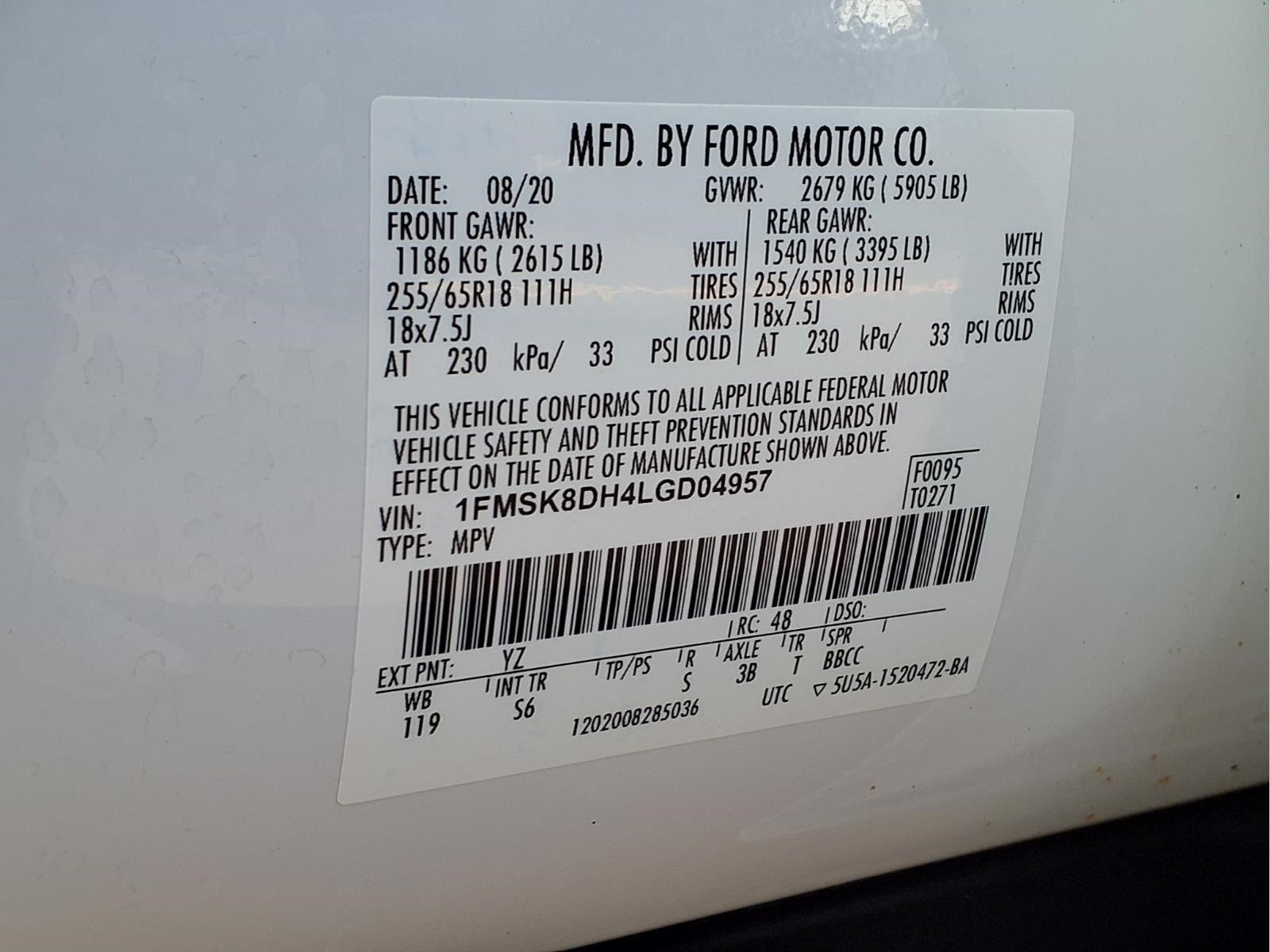 2020 Ford Explorer XLT