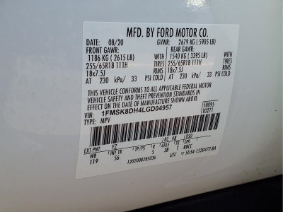 2020 Ford Explorer XLT