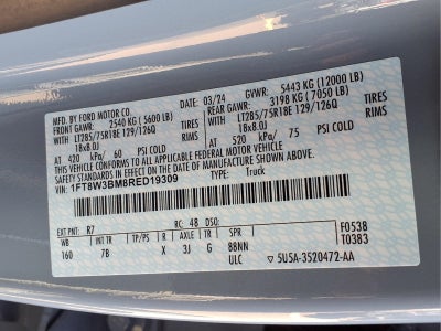 2024 Ford F-350SD Platinum