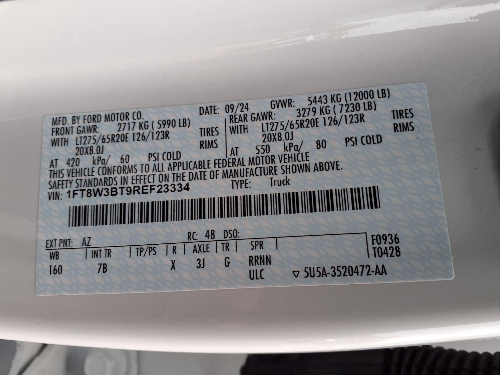 2024 Ford F-350SD Platinum