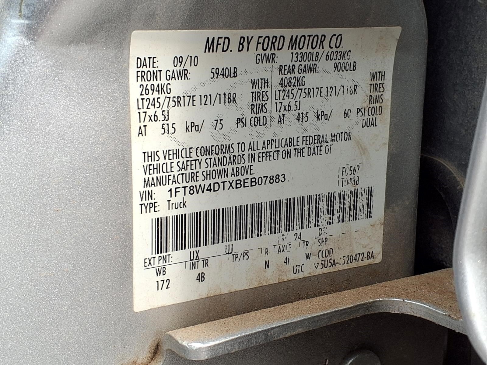2011 Ford F-450 Super Duty Lariat