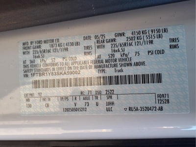 2025 Ford Transit-250 Base