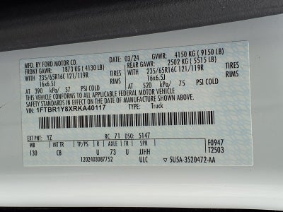 2024 Ford Transit 250