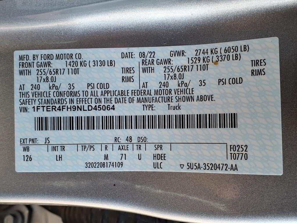 2022 Ford Ranger XLT