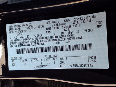 2024 Ford Ranger Lariat
