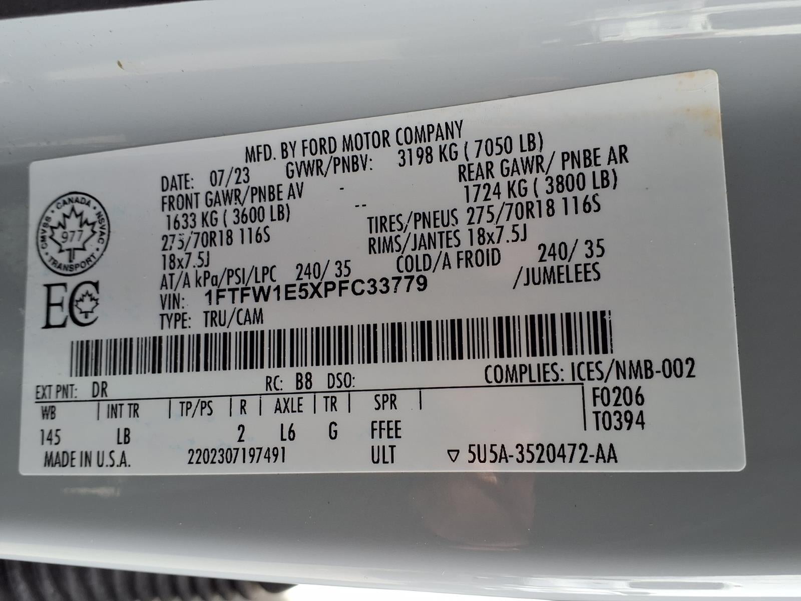 2023 Ford F-150 Tremor