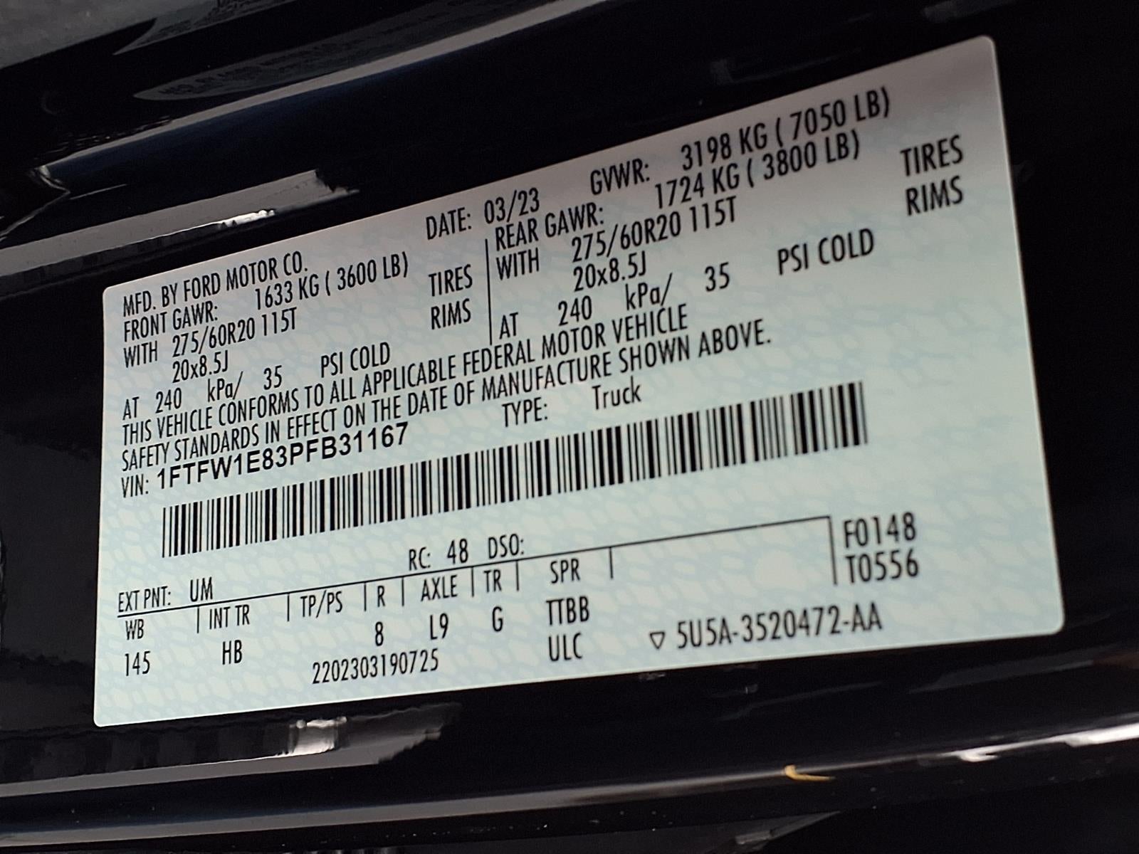 2023 Ford F-150 Lariat