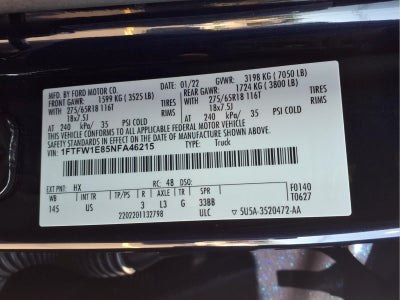 2022 Ford F-150 XLT