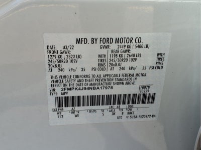 2022 Ford Edge ST Line