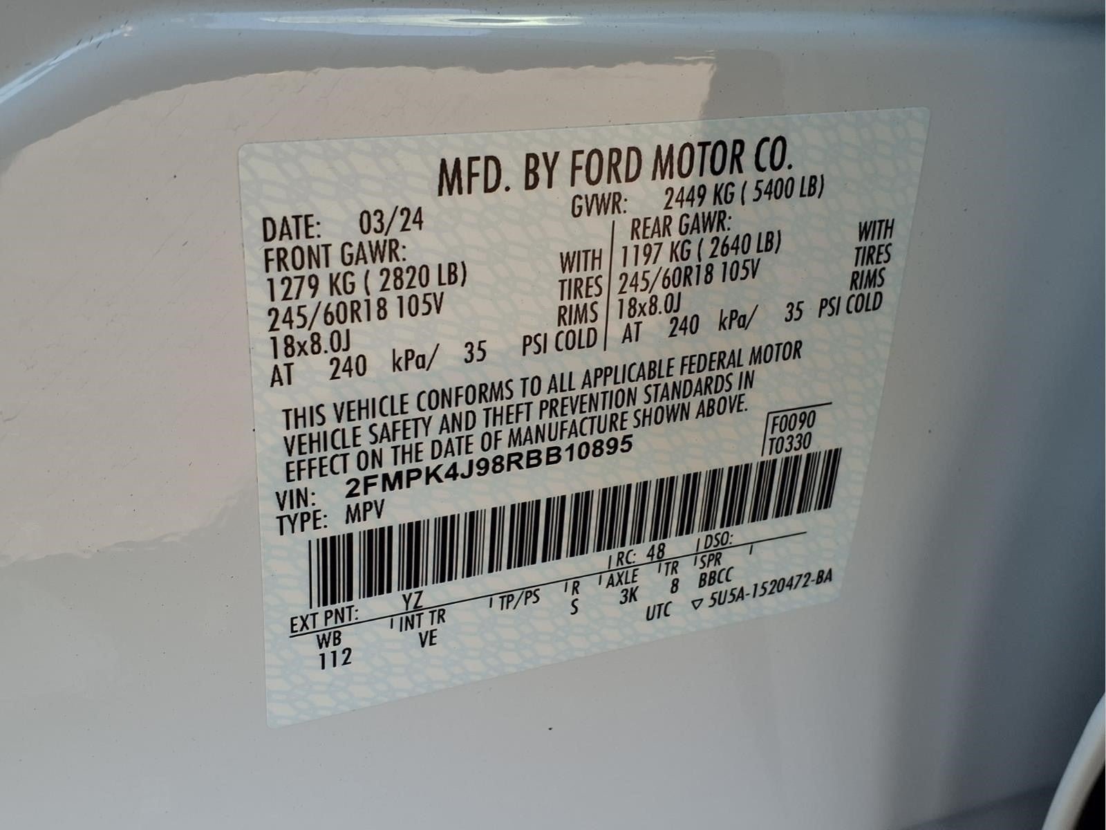 2024 Ford Edge SEL