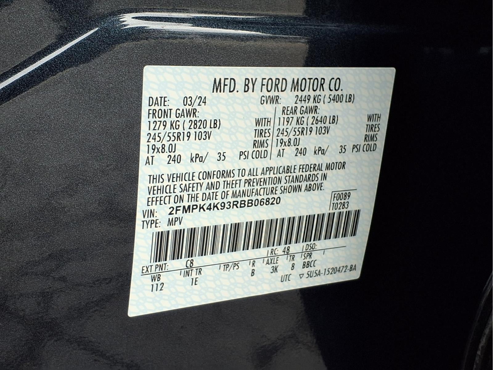 2024 Ford Edge Titanium