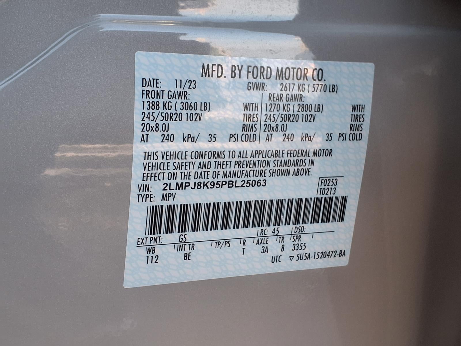 2023 Lincoln Nautilus Reserve