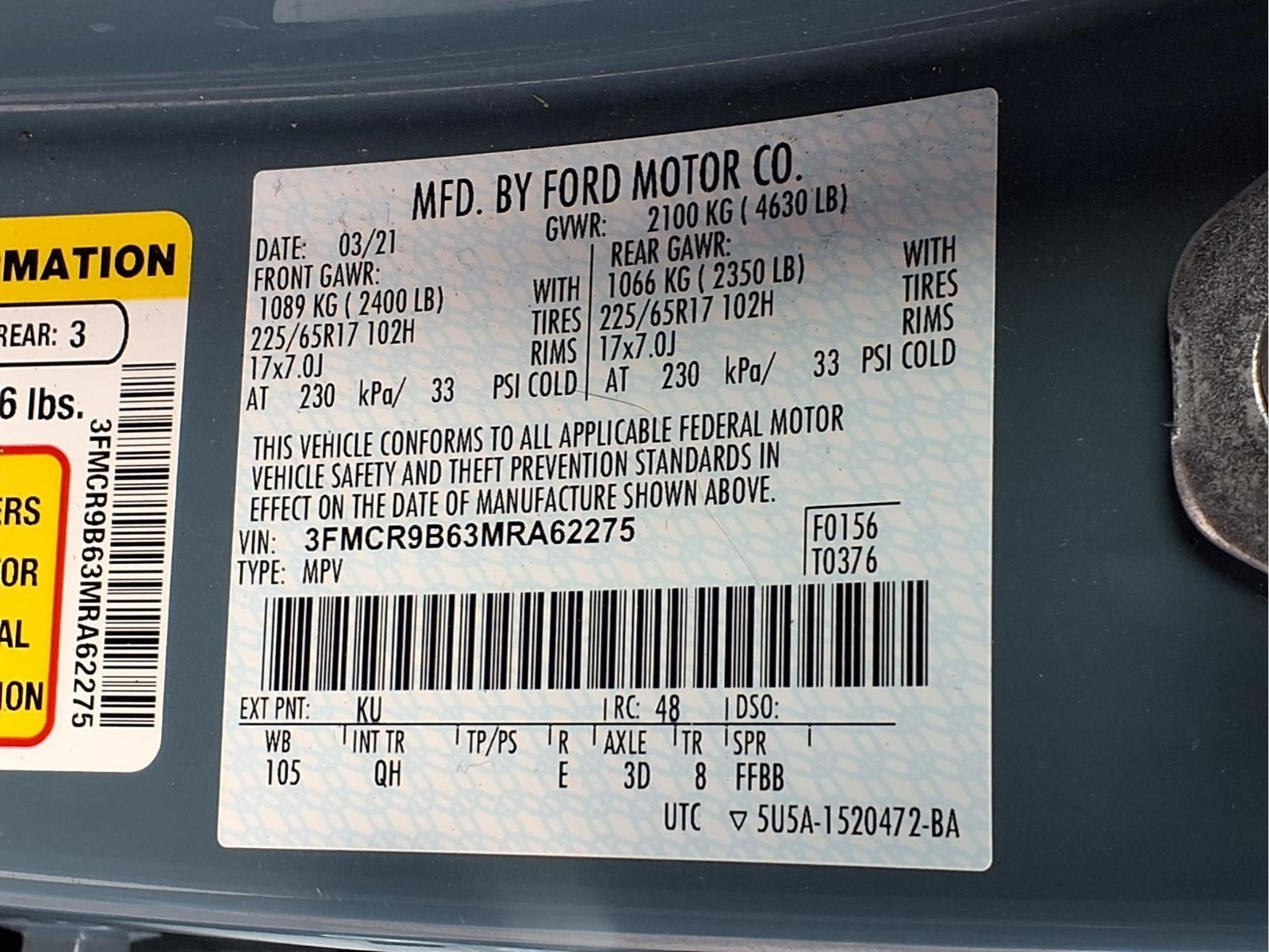 2021 Ford Bronco Sport Big Bend