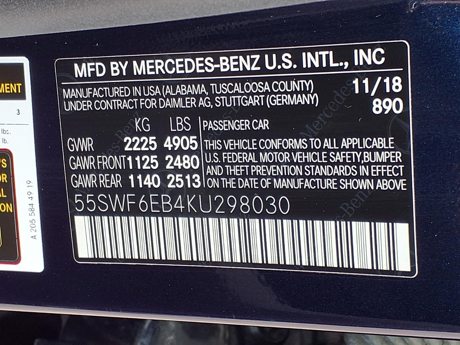 2019 Mercedes-Benz C-Class AMG® C 43