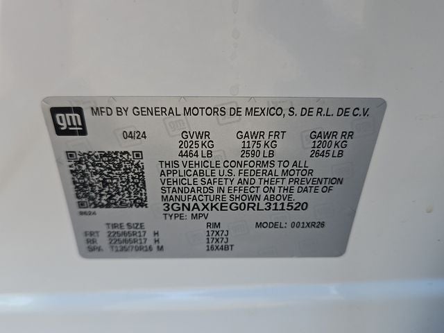 2024 Chevrolet Equinox LT