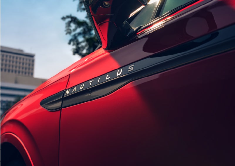 A side badge on the passenger door reads Nautilus. | Bob Maxey Lincoln in Detroit MI