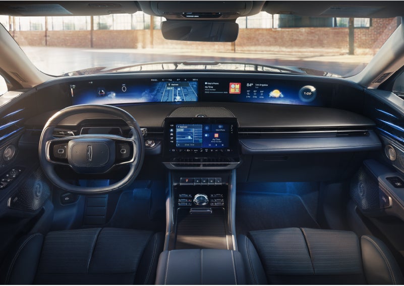 The panoramic display is shown in a 2026 Lincoln Nautilus® SUV. | Bob Maxey Lincoln in Detroit MI
