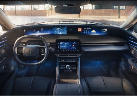 The panoramic display is shown in a 2026 Lincoln Nautilus® SUV. | Bob Maxey Lincoln in Detroit MI