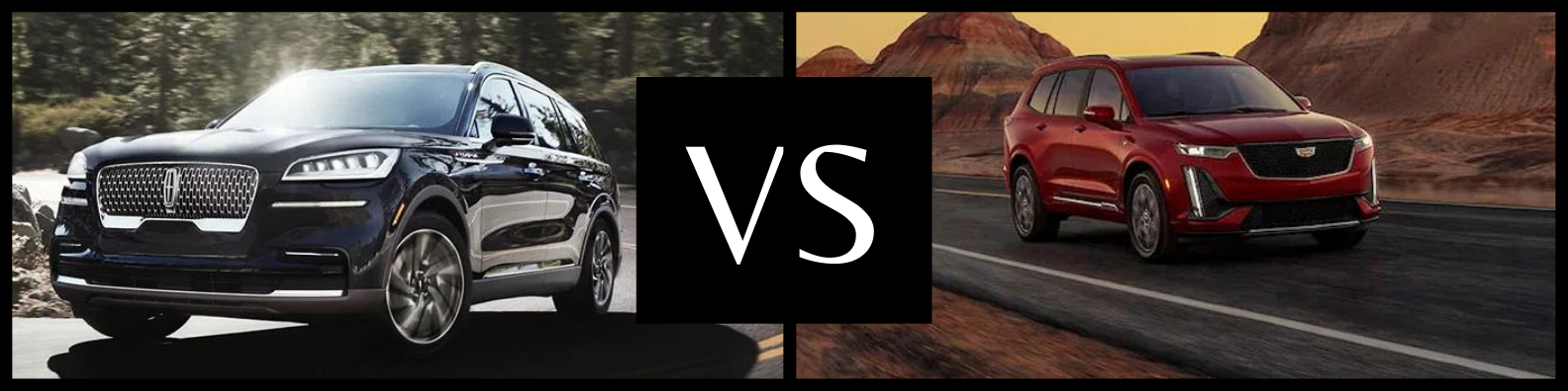 2023 Lincoln Aviator vs 2023 Cadillac XT6